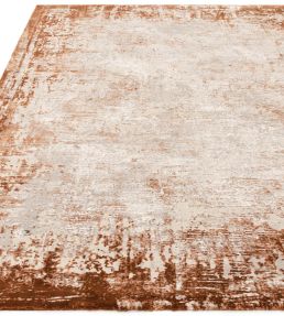Asiatic Kuza Border rug Terracotta KUZA1201700002 Terracotta
