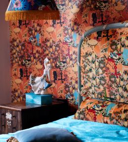 La Brasseria Wallpaper by MINDTHEGAP Salmon