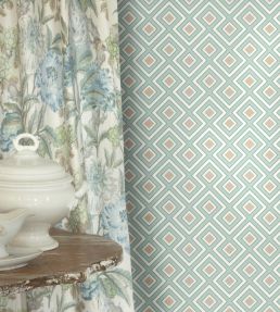 La Fiorentina Small Wallpaper by GP & J Baker Parchment