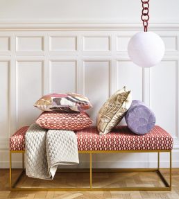 Bulbille Fabric by Camengo Brique