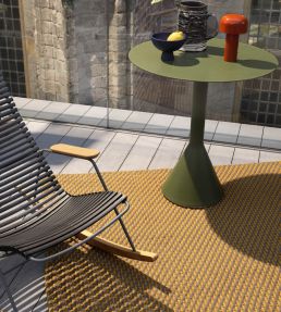 Brink & Campman Lace rug Golden Mustard-Grey Taupe 497217-140200 Golden Mustard-Grey Taupe