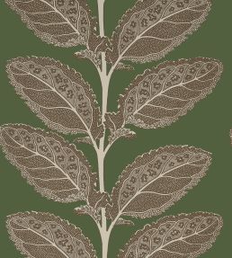 Lacinato Wallpaper by Thibaut Wild Sage