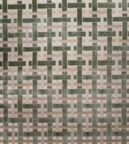 Lacis Fabric by Lelievre Celadon