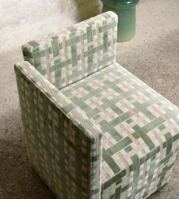 Lacis Fabric by Lelievre Celadon