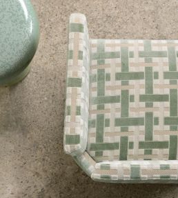 Lacis Fabric by Lelievre Celadon