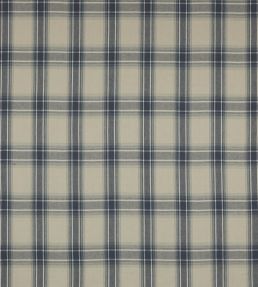 Lamorna Check Fabric by Colefax and Fowler Navy
