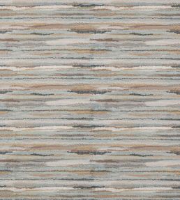 Lanata Fabric by Jane Churchill Silver/Aqua