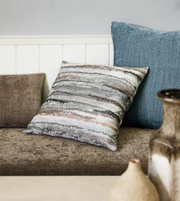 Lanata Fabric by Jane Churchill Aqua/Pink