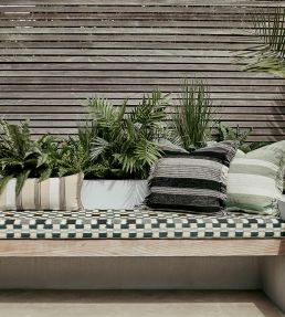 Lapaz Performance Fabric by Christopher Farr Cloth Blue