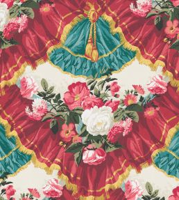 Le Grand Opera Fabric by Warner House Crimson