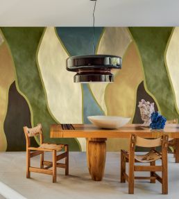 Le Palais Des Vents Mural by Elitis Tenue D'apparat