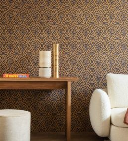 Le Sommet Wallpaper by Arte Burgundy Sky