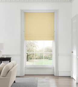 Leaf Trail Fabric by Warner House Ochre