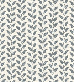 Leaf Wiggle Wallpaper by Josephine Munsey Bude Blue/Cotswold White
