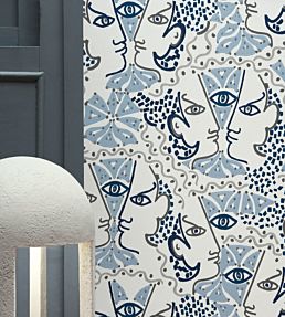 Union Wallpaper by Lelievre Terracotta