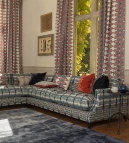 Lembata Fabric by William Yeoward Ocean