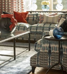 Lembata Fabric by William Yeoward Ocean