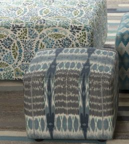 Lembata Fabric by William Yeoward Ocean