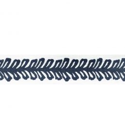 Lenox Tape Trimming by Thibaut Navy