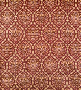Les Grenades Fabric by Lelievre Grenat