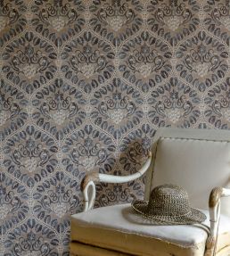 Berry Brothers Wallpaper by Lewis & Wood Raspberry