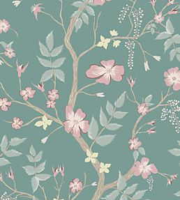 Cindas Roses Wallpaper by Lewis & Wood Genie