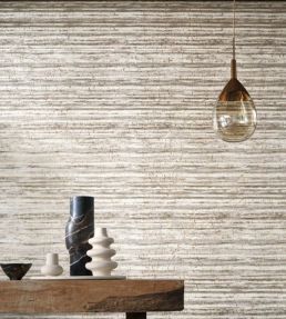 Liege Wallpaper by Casamance Bronze et Dore