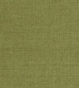 Light Weight Plain Linen Fabric by Volga Linen Botanical Green