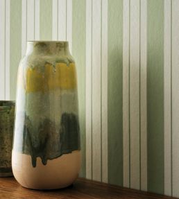 Ligorio Stripe Wallpaper by Osborne & Little Sky