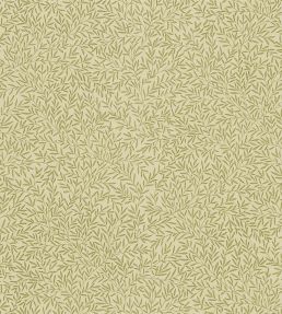 Lily Leaf Fabric by Morris & Co Olive