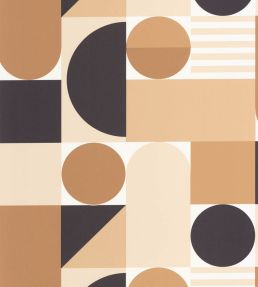 Limit Wallpaper by Caselio Noir Camel