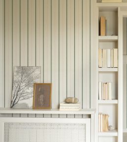 Lineal Wallpaper by Coordonne Green
