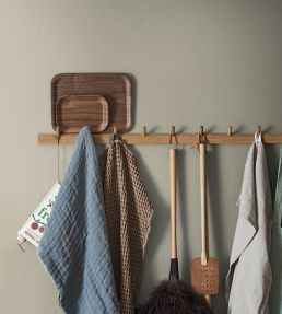 Linen Wallpaper by Borastapeter Scandinavian Beige