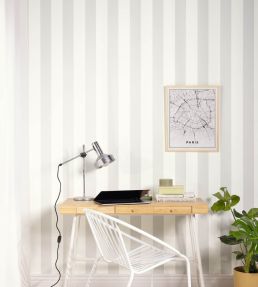 Linen Lines Wallpaper by Caselio Kaki