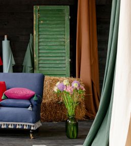 Linen Fabric by MINDTHEGAP Tobacco