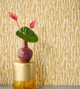 Liquid Wave Wallpaper by Eijffinger Beige / Sand
