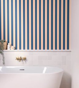 Little Lines Wallpaper by Caselio Vert Menthe