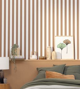 Little Lines Wallpaper by Caselio Vert Menthe