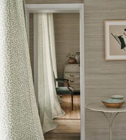 Livingstone Fabric by Colefax and Fowler Olive Green