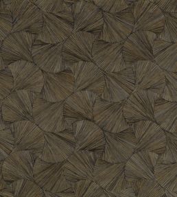 Lombok Wallpaper by Casamance Kaki Fonce