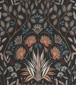 Lords Wallpaper by Casadeco Noir Reglisse