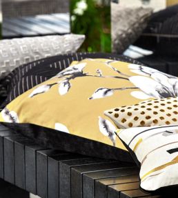 Lotus Fabric by Harlequin Ochre