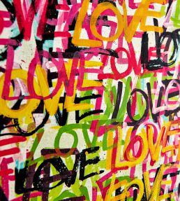 Love Scribble Wallpaper by Ohpopsi Multi Riot