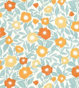 Lucky Wallpaper by Caselio Orange Juane
