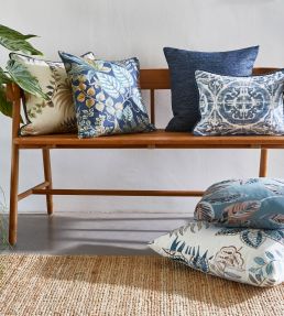 Luela Fabric by Prestigious Textiles Azure