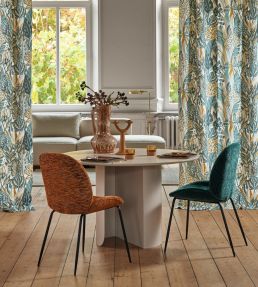 Lullabird Fabric by Casamance Nacre