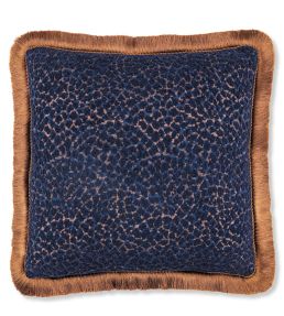 Lulu Cushion 50 x 50cm by Romo Indigo Sky
