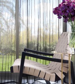 Lumina Fabric by Thibaut Porcelain