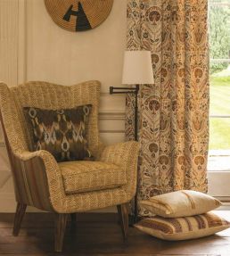 Lustleigh Fabric by William Yeoward Rouge