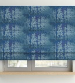 Lustre Fabric by Arley House Cobalt Blue